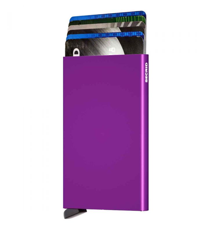 SECRID - Secrid card protector aluminium in kleur violet